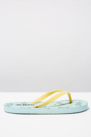 Kids Printed Flip Flop - Croc